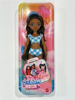 BARBIE DREAM BESTIES BEACH SWIM BROOKLYN DOLL w/ ACCESSORIES - NEW IN BOX